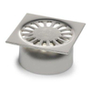 Aquaberg Grille en inox pour 182100040 82x82mm incl. garde d'odeur 2300056