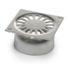 Aquaberg Grille en acier inoxydable pour 182101040 82x82mm incl. siphon anti-odeur 2300057