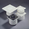 Dyka vloerput binnenwerk ABS D15 met RVS rooster 15x15cm 2300427 Dyka vloerput binnenwerk ABS D15 met RVS rooster 15x15cm 2300427
