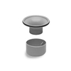 Easy drain garde d'eau - 30mm - pour les caniveaux de douche Multi et Fixt - gris 2302746