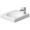 Duravit Architec opbouwwastafel 50x50cm met plug zonder overloop met bevestiging wit 0263020 Duravit Architec opbouwwastafel 50x50cm met plug zonder overloop met bevestiging wit 0263020