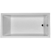 Duravit Starck 1 Baignoire encastrable rectangulaire avec trop plein 180x90x46cm avec appuie dos acrylique Blanc 0297507 Duravit Starck 1 Baignoire encastrable rectangulaire avec trop plein 180x90x46cm avec appuie dos acrylique Blanc 0297507