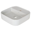 Plieger Fresno vasque à poser 1 trou de robinetterie 42x42cm blanc SW96152