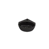 Plieger Corner lave-mains - 29.6x31.4x13.2cm - angle - trou robinet centre - noir mat SW161790