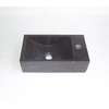 Plieger Stone lave-mains - 40x22x12cm - trou de robinet à droite - anthracite SW225231