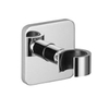 Villeroy & Boch Cult Support mural pour douchette avec rosette chrome 0272639 Villeroy & Boch Cult Support mural pour douchette avec rosette chrome 0272639