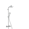 Hansgrohe Crometta 160 showerpipe met thermostaat wit/chroom GA44591 Hansgrohe Crometta 160 showerpipe met thermostaat wit/chroom GA44591