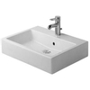 Duravit Vero wastafel onderzijde geslepen 60x47cm met 3 kraangaten met overloop met wondergliss zwart 0300273 Duravit Vero wastafel onderzijde geslepen 60x47cm met 3 kraangaten met overloop met wondergliss zwart 0300273