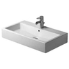Duravit Vero wastafel onderzijde geslepen 80x47cm met kraangat en overloop met wondergliss zwart 0300263 Duravit Vero wastafel onderzijde geslepen 80x47cm met kraangat en overloop met wondergliss zwart 0300263