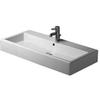 Duravit Vero wastafel onderzijde geslepen 100x47cm met 3 kraangaten met overloop met wondergliss zwart 0300216 Duravit Vero wastafel onderzijde geslepen 100x47cm met 3 kraangaten met overloop met wondergliss zwart 0300216