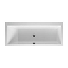 Duravit Vero bad acryl rechthoekig met rugsteun links 170x75x46cm wit 0297519 Duravit Vero bad acryl rechthoekig met rugsteun links 170x75x46cm wit 0297519