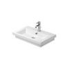 Duravit 2nd floor opbouwwastafel 60x43cm 1 kraangat wit 0292706 Duravit 2nd floor opbouwwastafel 60x43cm 1 kraangat wit 0292706