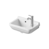 Duravit Starck 3 fontein inclusief bevestiging 40x26cm met overloop met kraangat rechts WG wit 0292754 Duravit Starck 3 fontein inclusief bevestiging 40x26cm met overloop met kraangat rechts WG wit 0292754