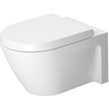 Duravit Starck 2 wandcloset diepspoel met verdekte bevestiging met wondergliss wit 0296235 Duravit Starck 2 wandcloset diepspoel met verdekte bevestiging met wondergliss wit 0296235