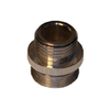 De Beer verloopnippel 1/2BUxM24x1 chroom 0300742 De Beer verloopnippel 1/2BUxM24x1 chroom 0300742