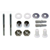 Plieger bevestigingsset compleet met sierkappen M10 chroom 0300748
