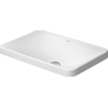 Duravit P3 Comforts opbouwwastafel zonder kraangat zonder overloop 55x36cm met wondergliss wit 0300937 Duravit P3 Comforts opbouwwastafel zonder kraangat zonder overloop 55x36cm met wondergliss wit 0300937