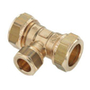 Bonfix messing knel T stuk verlopend 28x28x22mm gastec / kiwa 8914281 Bonfix messing knel T stuk verlopend 28x28x22mm gastec / kiwa 8914281