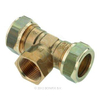 Bonfix messing knel T stuk verlopend binnendraad 12x1/2 x12mm gastec / kiwa 8914027 Bonfix messing knel T stuk verlopend binnendraad 12x1/2 x12mm gastec / kiwa 8914027