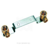 Bonfix support de montage en laiton 2x15mmx1/2 bi 153mm kiwa 3017470