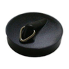 De Beer kunststof plugstop magnetisch 45,5mm met triangel zwart 3024060 De Beer kunststof plugstop magnetisch 45,5mm met triangel zwart 3024060