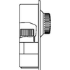 Oventrop Unibox E Plus retour en ruimtetemperatuurregeling 20 40 °C / 7 28 °C inbouw verchroomd 7504322 Oventrop Unibox E Plus retour en ruimtetemperatuurregeling 20 40 °C / 7 28 °C inbouw verchroomd 7504322
