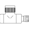 Oventrop Thermostatische radiatorafsluiter E 1/2 recht Kvs 0,65 m3 h antraciet 7503628 Oventrop Thermostatische radiatorafsluiter E 1/2 recht Kvs 0,65 m3 h antraciet 7503628