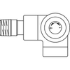 Oventrop Thermostatische radiatorafsluiter E 1/2 rechts Kvs 0,65 m3 h verchroomd 7503709 Oventrop Thermostatische radiatorafsluiter E 1/2 rechts Kvs 0,65 m3 h verchroomd 7503709