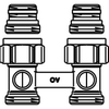 Oventrop H onderblok Multiflex F 1/2 x3/4 recht 7503342