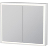 Duravit L-Cube spiegelkast m. 2 deuren met LED verlichting 80x70x15.4cm m. sensorschakelaar SW228692 Duravit L-Cube spiegelkast m. 2 deuren met LED verlichting 80x70x15.4cm m. sensorschakelaar SW228692