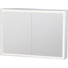 Duravit L-Cube spiegelkast m. 2 deuren met LED verlichting 100x70x15.4cm m. sensorschakelaar SW228693 Duravit L-Cube spiegelkast m. 2 deuren met LED verlichting 100x70x15.4cm m. sensorschakelaar SW228693