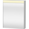 Duravit Good spiegelkast met LED verlichting 1 deur 61x76x14.8cm links met wandschakeling SW228787 Duravit Good spiegelkast met LED verlichting 1 deur 61x76x14.8cm links met wandschakeling SW228787