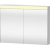 Duravit Better spiegelkast met LED verlichting m. 2 deuren 101x76x14.8cm m. schakelaar-stopcontact module SW228768 Duravit Better spiegelkast met LED verlichting m. 2 deuren 101x76x14.8cm m. schakelaar-stopcontact module SW228768