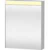 Duravit Best spiegelkast met LED verlichting en wastafelverlichting 1 deur 61x76x14.8cm links m. schakelaar-stopcontact module SW228782 Duravit Best spiegelkast met LED verlichting en wastafelverlichting 1 deur 61x76x14.8cm links m. schakelaar-stopcontact module SW228782
