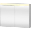 Duravit Best spiegelkast met LED verlichting en wastafelverlichting m. 2 deuren 101x76x14.8cm m. schakelaar-stopcontact module SW228785 Duravit Best spiegelkast met LED verlichting en wastafelverlichting m. 2 deuren 101x76x14.8cm m. schakelaar-stopcontact module SW228785