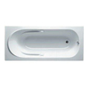 RIHO Future baignoire rectangulaire 170x75cm Blanc brillant 311140