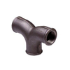 Nefit Ind Nr132 T stuk 90° met 2 gebogen spruiten en 3 x binnendraad 1 1/4 gegalvaniseerd 3112181 Nefit Ind Nr132 T stuk 90° met 2 gebogen spruiten en 3 x binnendraad 1 1/4 gegalvaniseerd 3112181