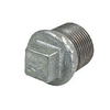 Nefit Ind Nr290 stop met rand en vierkant buitendraad 3/8 gegalvaniseerd 3114740