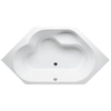 RIHO Winnipeg baignoire d'angle 145x145cm Blanc brillant 312266