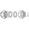 Wilo Pompkoppeling 1 x1 1/2 bidr set à 2 stuks 8211205 Wilo Pompkoppeling 1 x1 1/2 bidr set à 2 stuks 8211205