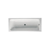 Duravit D-Code kunststof bad acryl rechthoekig 170x70x40cm zonder poten (afvoer in het midden) wit 0297512 Duravit D-Code kunststof bad acryl rechthoekig 170x70x40cm zonder poten (afvoer in het midden) wit 0297512
