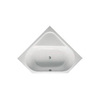Duravit D Code baignoire d'angle pentagonale acrylique 140x140cm blanc 0297523 Duravit D Code baignoire d'angle pentagonale acrylique 140x140cm blanc 0297523