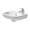 Duravit D Code fontein met kraangat rechts 36x27cm wit 0296237 Duravit D Code fontein met kraangat rechts 36x27cm wit 0296237