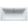 RIHO Lusso baignoire îlot 200x90cm Blanc brillant 311302