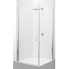 Novellini Young 2.0 FG paroi latérale 87/89x200cm pour porte pivotante G et porte pliante 2GS profil chromé avec verre transparent 0336522
