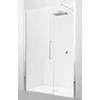 Novellini Young 2.0 GFL porte pivotante avec paroi fixe en ligne pour niche 97/101x200cm chrome/transparent 0335743