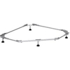 Bette Floor Système de pieds pour receveur de douche pentagonal 100x100cm 0340753 Bette Floor Système de pieds pour receveur de douche pentagonal 100x100cm 0340753