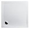Kaldewei Superplan bac à douche en acier 90x90x2.5cm carré avec antidérapant blanc 0340841