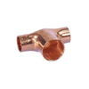 Roodkoperen T stuk verlopend 15x15x12mm 3460991 Roodkoperen T stuk verlopend 15x15x12mm 3460991