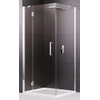 Novellini Louvre F zijwand voor draaideur 116.5/119.5x195cm omkeerbaar met chroom mat profiel en helder glas SW77323 Novellini Louvre F zijwand voor draaideur 116.5/119.5x195cm omkeerbaar met chroom mat profiel en helder glas SW77323